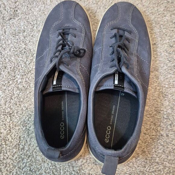 ECCO Soft 1 Danish Design Women Nubuck Sneakers Size US 11 /EU 42 - Picture 4 of 6